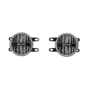 KC Hilites 4 in Gravity LED G4 - 2-Light System - SAE/ECE - 10W Fog Beam - for 12-18 Toyota Tacoma