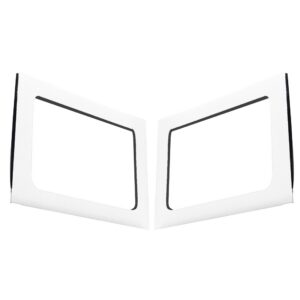 DEI 50151 '11-'18 Wrangler JK 4-Door White Original Finish Rear Side Window Only 050151
