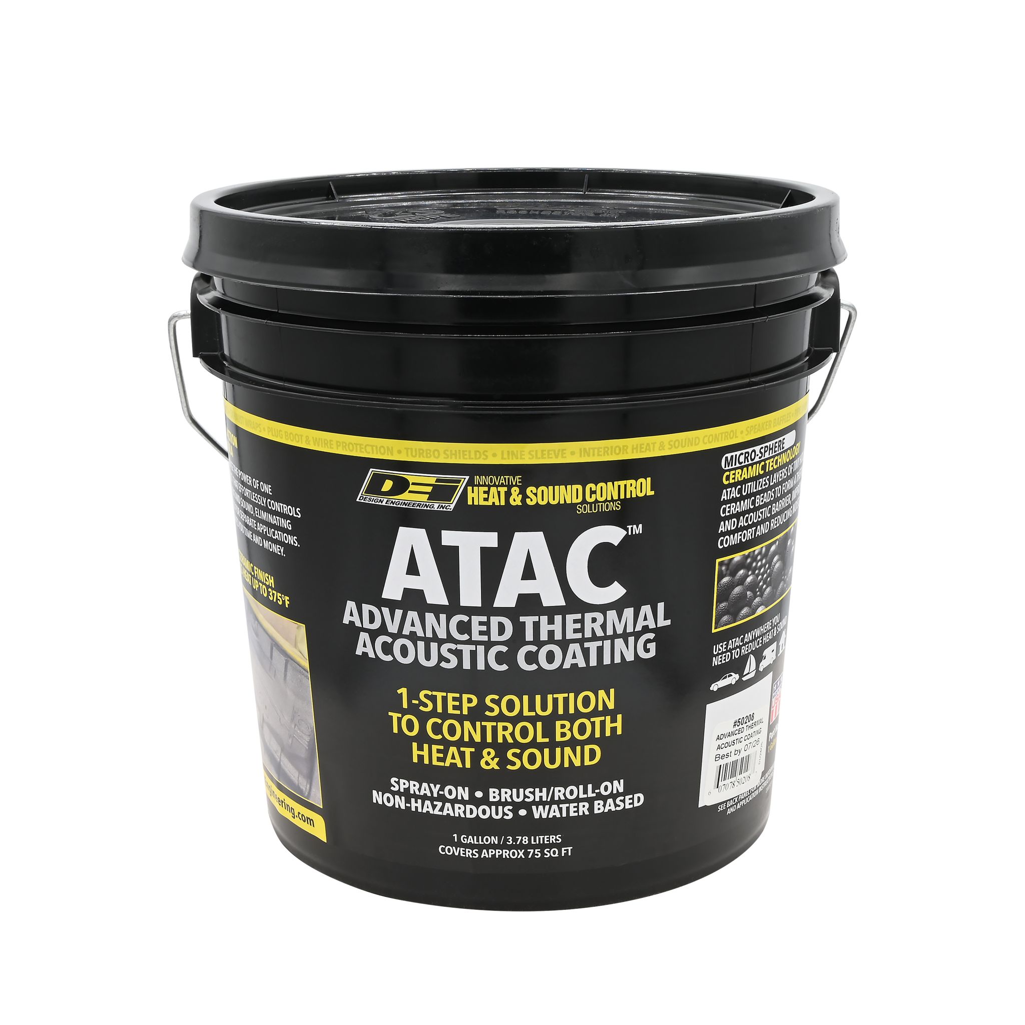 DEI 50208 ATAC Advance Thermal Acoustic Coating 1 Gallon