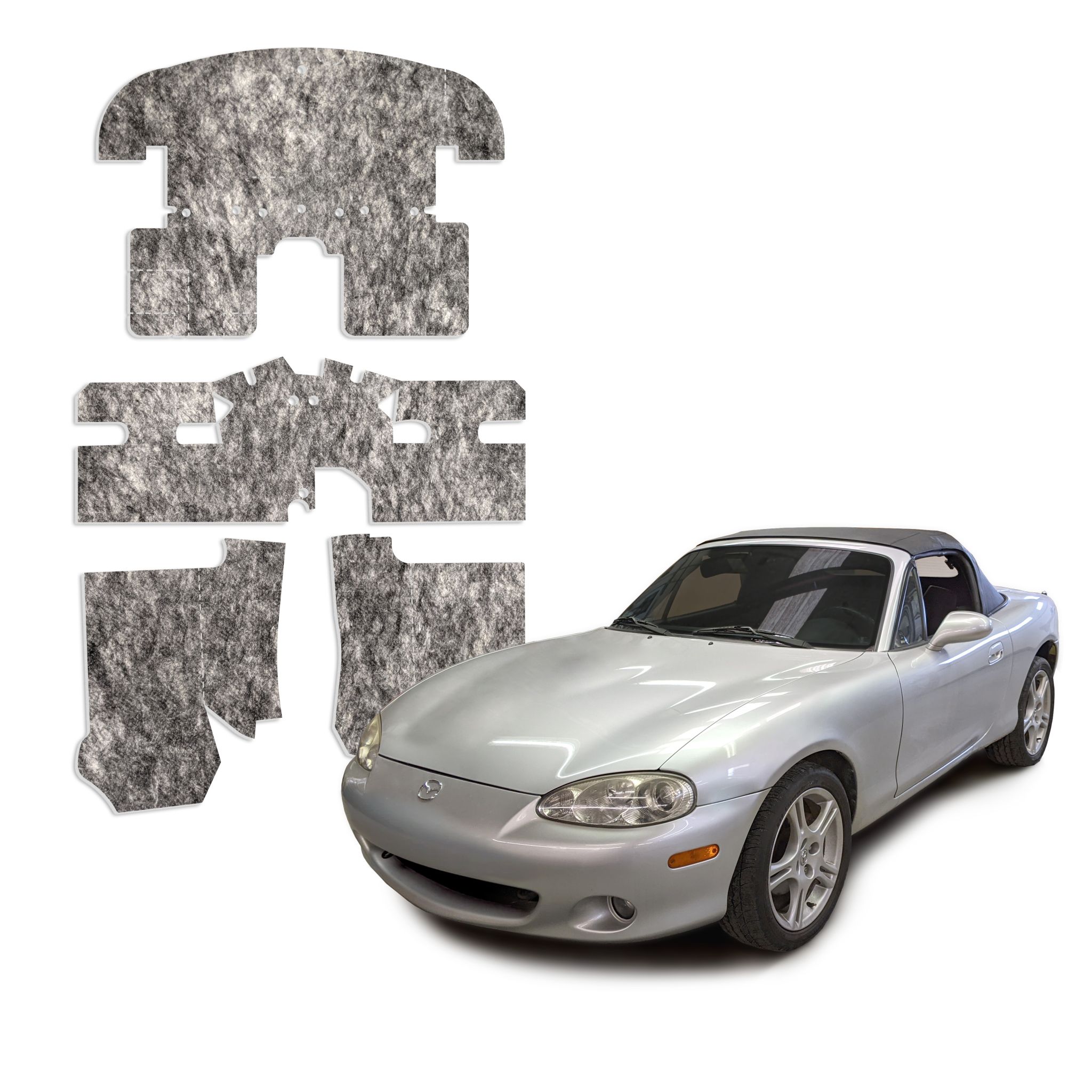 DEI 50295 '90-'05 Miata Thermal & Acoustic Interior Kit 050295