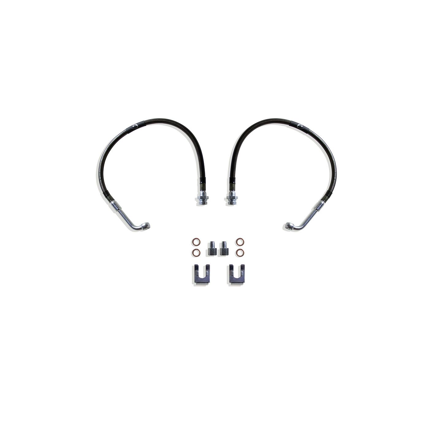 MAX TRAC SUSPENSION EXTENDED BRAKE LINES (FRONT) - 510100