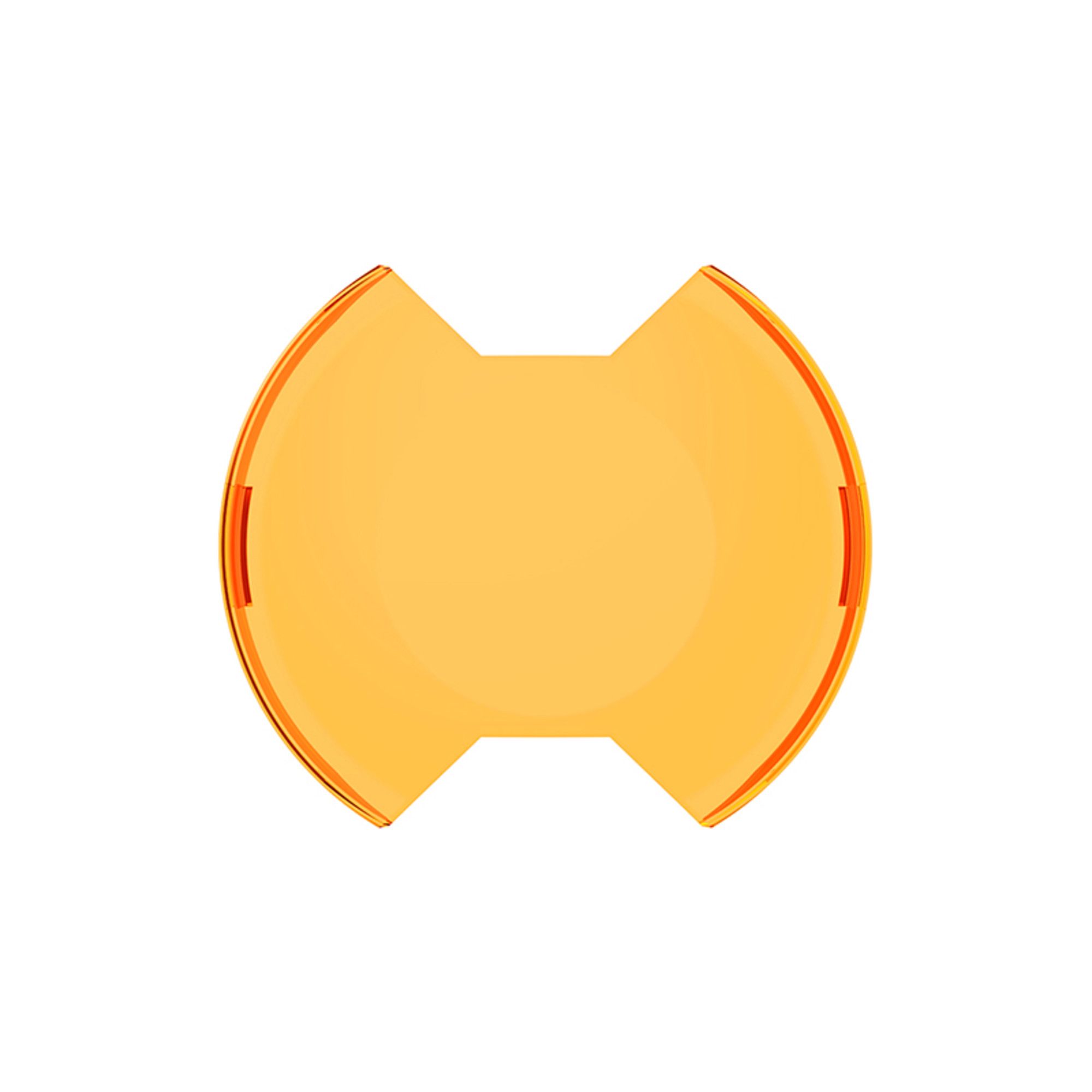 6 inch SlimLite LED - Light Shield - Amber