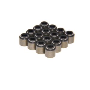 Set of 16 Steel Viton Valve Seals for .500" Guide Size, 8mm Valve Stem