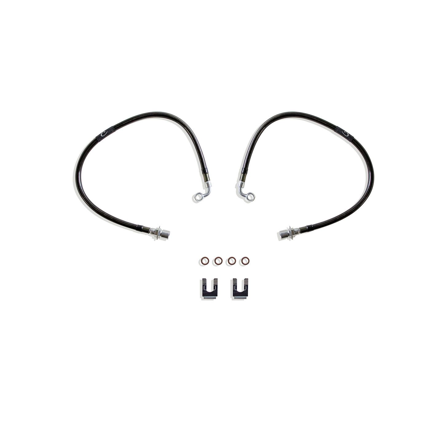 MAX TRAC SUSPENSION EXTENDED BRAKE LINES (FRONT) - 512200