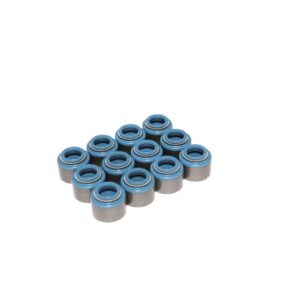 Set of 12 Metal Viton Valve Seals for .500" Guide Size, 3/8 Valve Stem