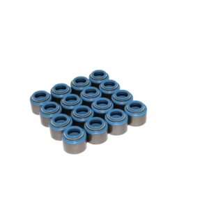 Set of 16 Metal Viton Valve Seals for .500" Guide Size, 3/8 Valve Stem