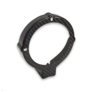 TACHOMETER MOUNT, CARBON FIBER, FOR 5 in. ELITE PIT ROAD SPEED TACHS