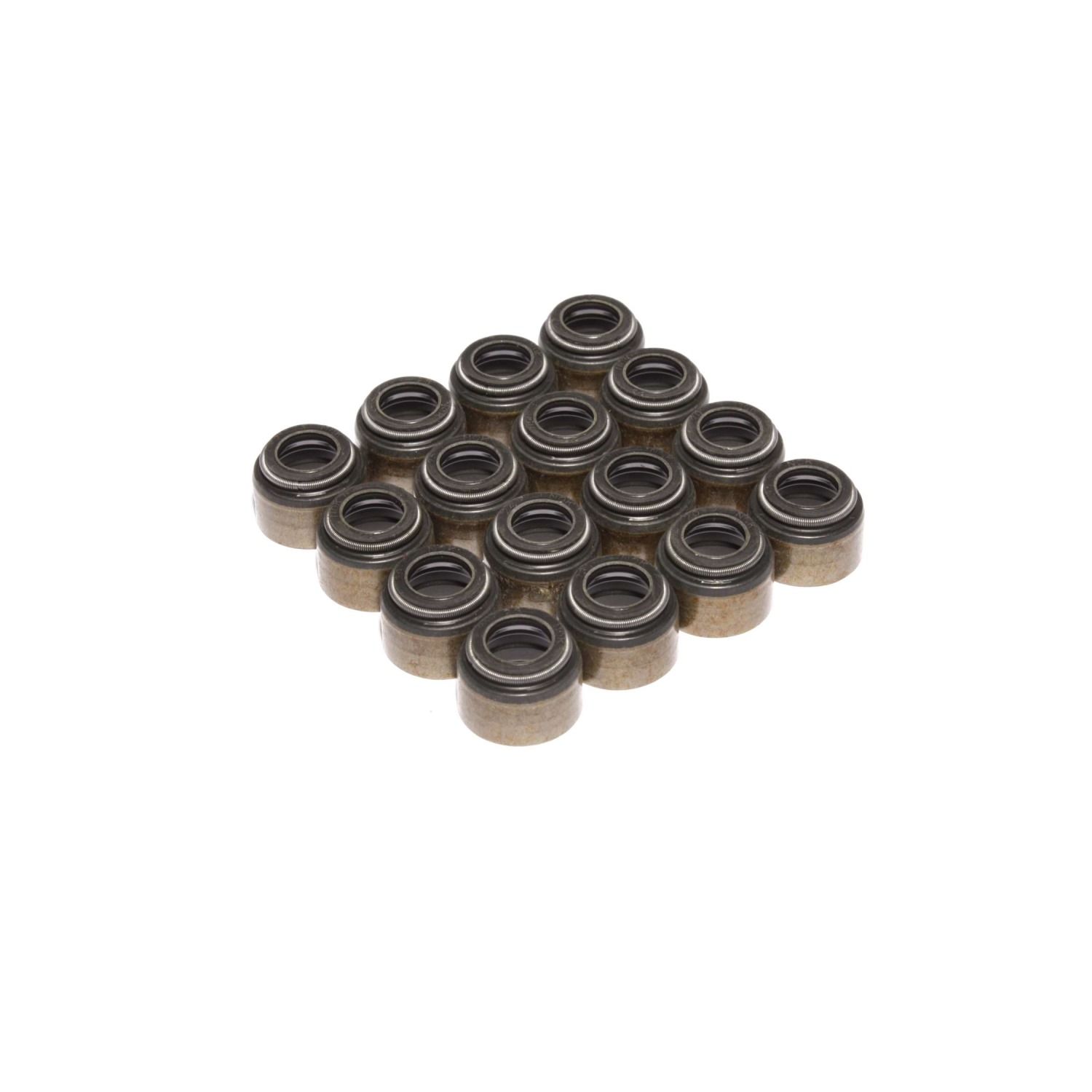 Set of 16 Black Viton Valve Seals for .425" Guide Size, 5/16" Valve Stem