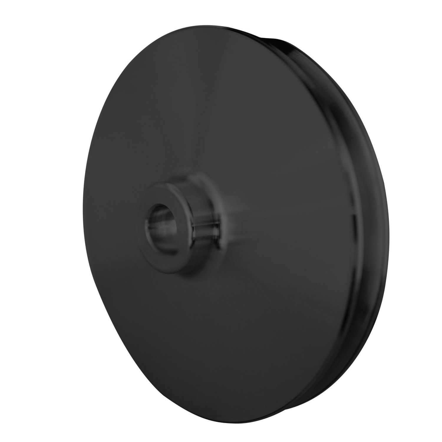 POWER STEERING PULLEY - Press Fit - Black