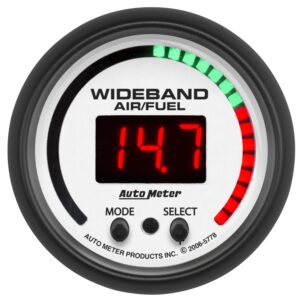 2-1/16 in. WIDEBAND PRO AIR/FUEL RATIO, 6:1-20:1 AFR, PHANTOM