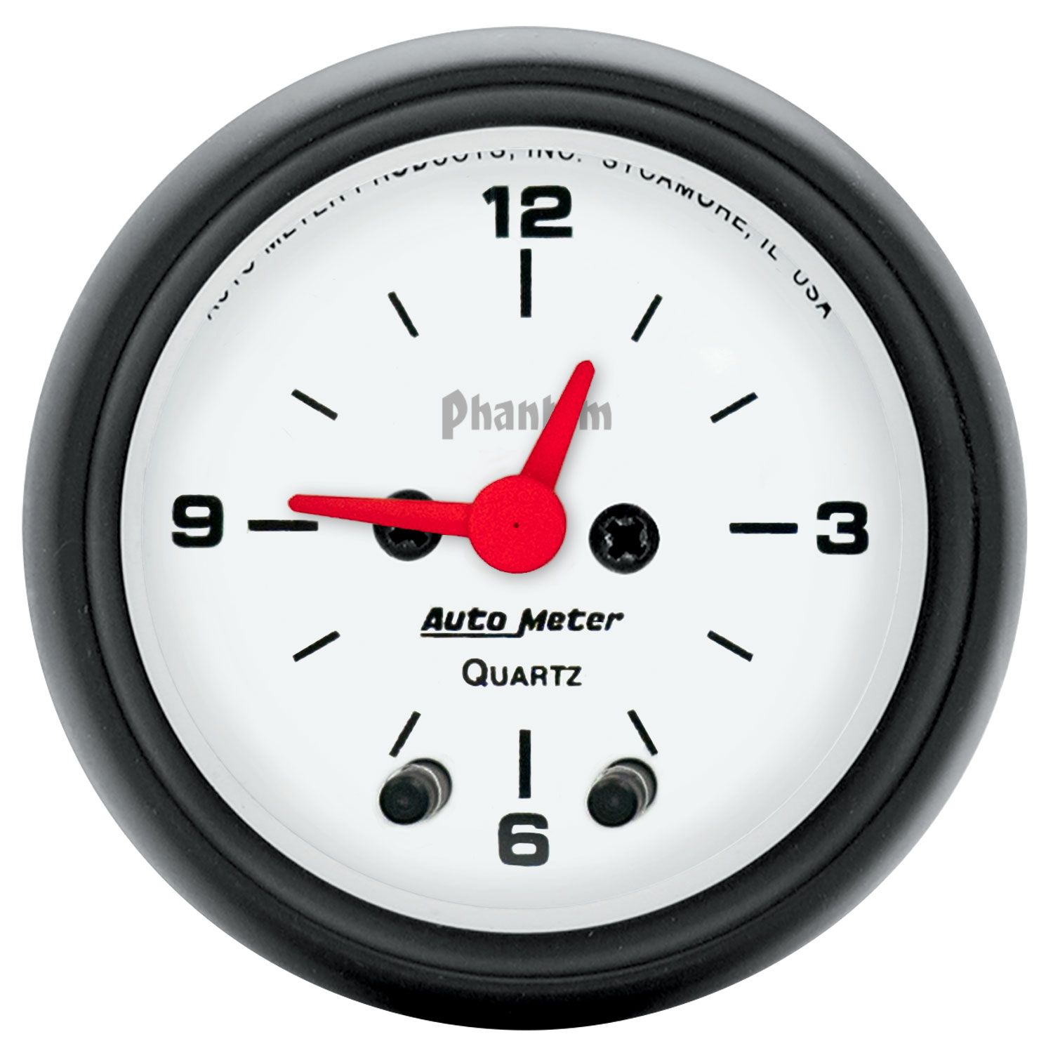 2-1/16 in. CLOCK, 12 HOUR, PHANTOM