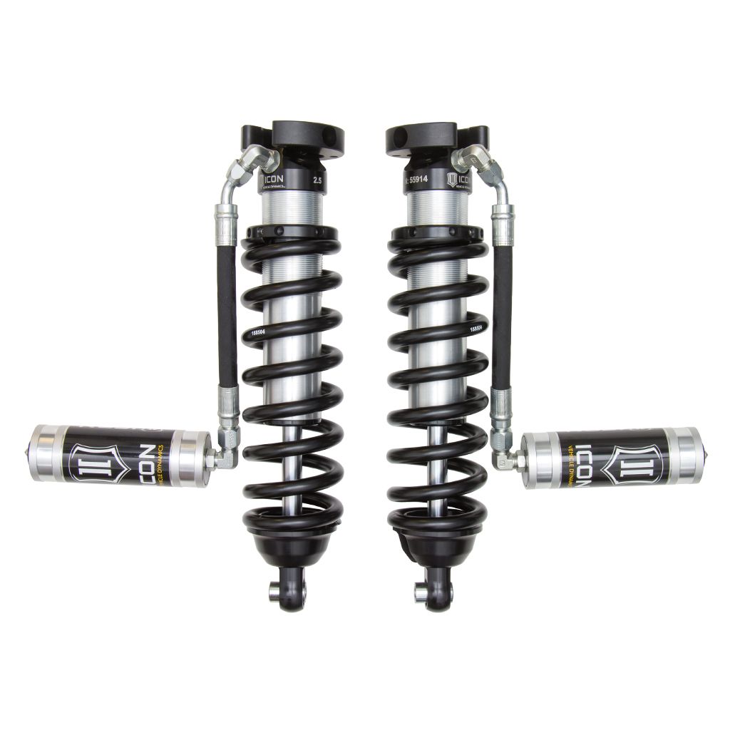 ICON 1996-2004 Toyota Tacoma, 0-3" Lift, Front, V.S. 2.5 Series Coilover Kit, Remote Reservoir