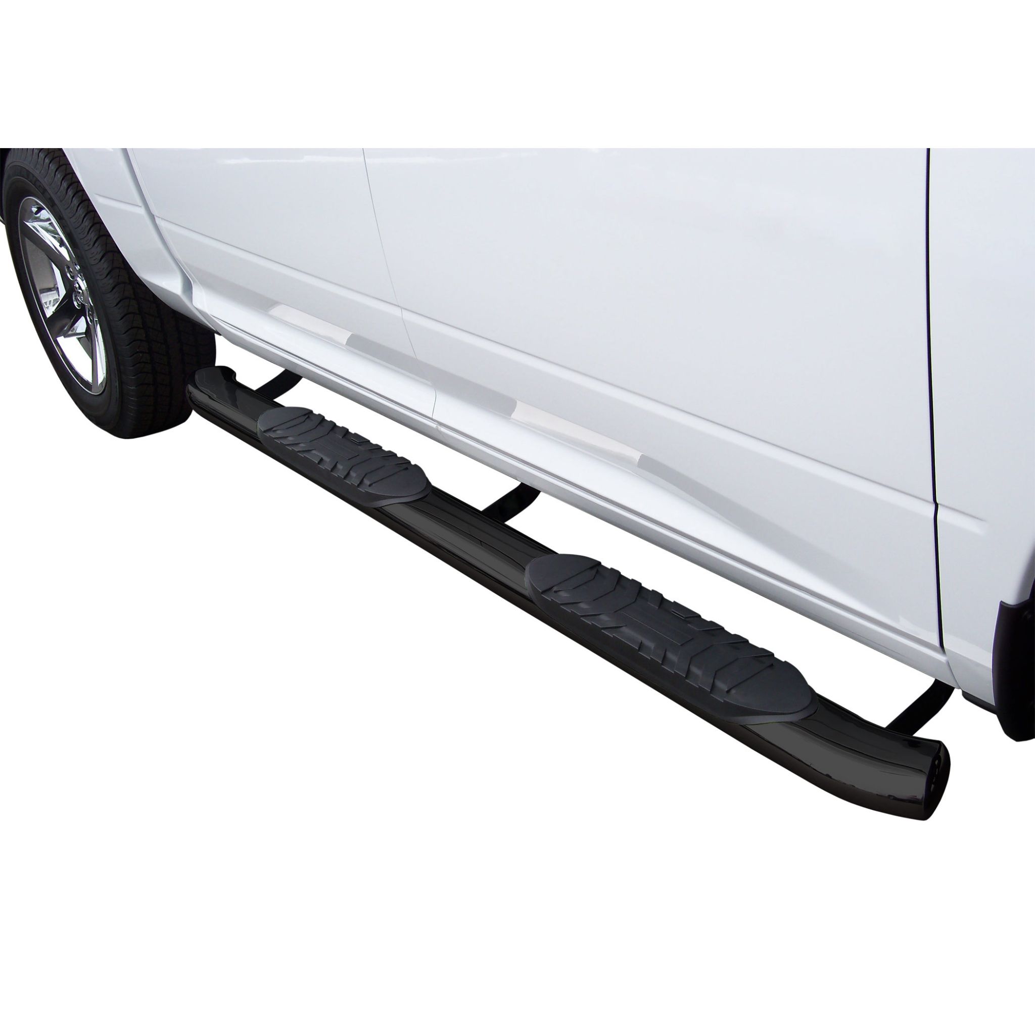 Steelcraft - 5 in. Oval Premium Sidebars - Black - 411809BP