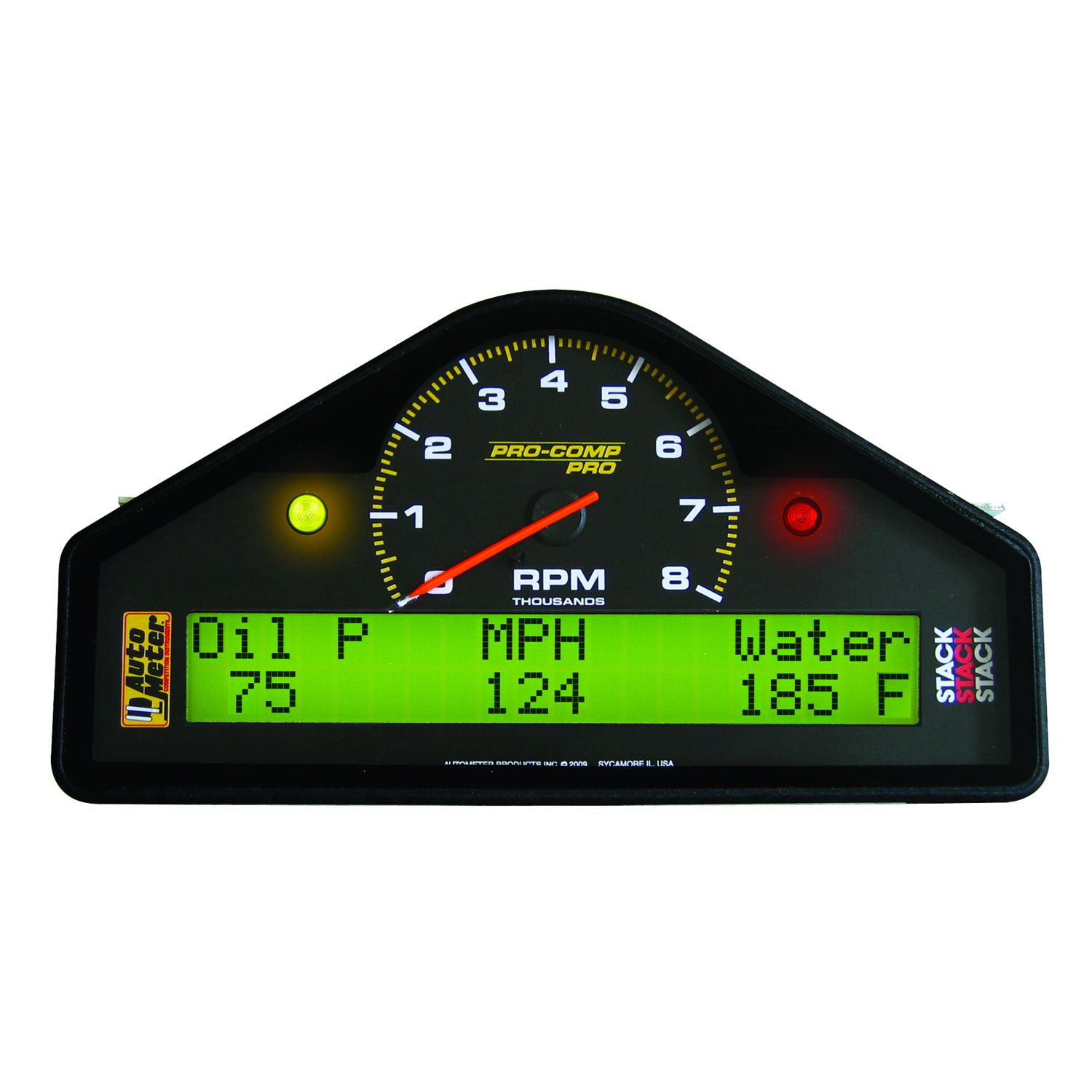 STREET DASH, 0-3-8K RPM, PRO-COMP PRO