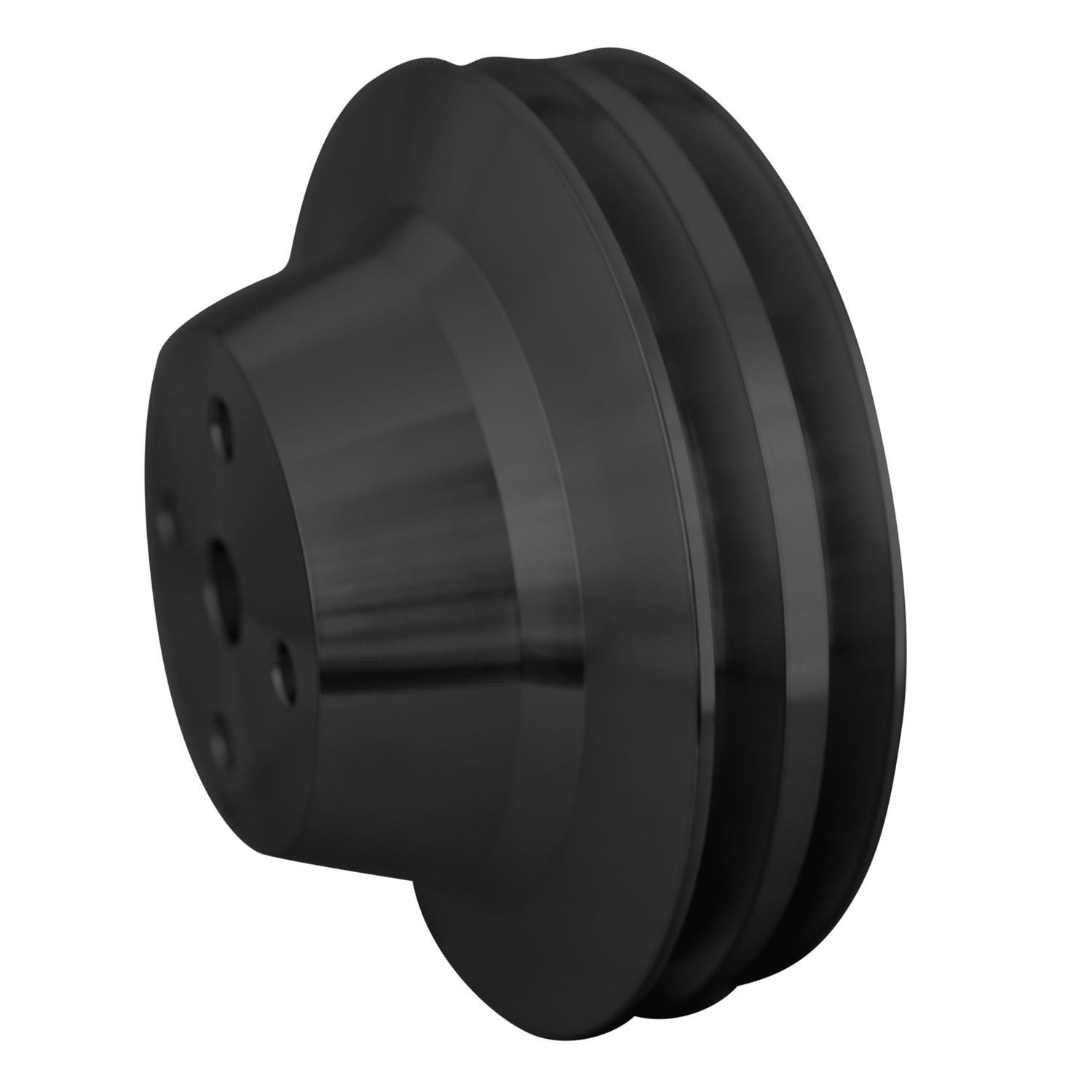 Small Block Chevy Water Pump Pulley - LWP - 2V - Black