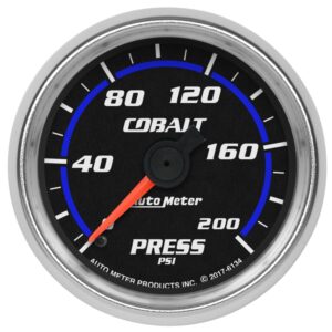 2-1/16 in. PRESSURE, 0-200 PSI, COBALT