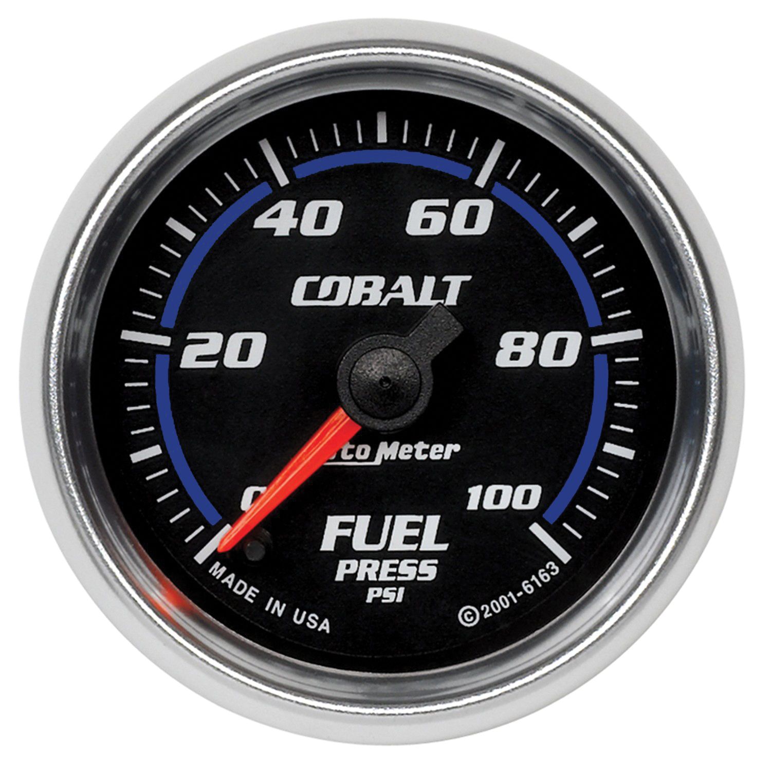 2-1/16 in. FUEL PRESSURE, 0-100 PSI, COBALT