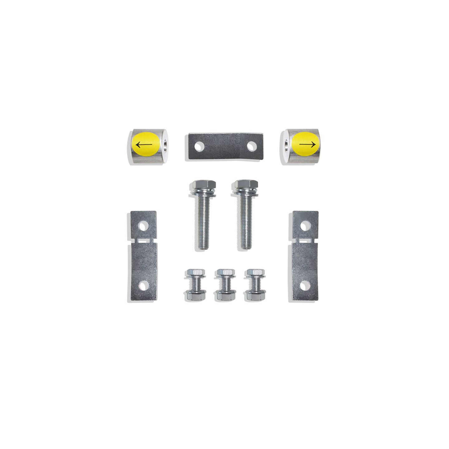 MAX TRAC SUSPENSION CARRIER BEARING KIT W/ REAR BRAKE LINE BRACKETS - 616700