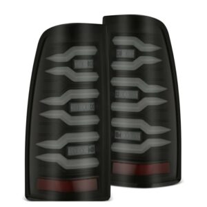 AlphaRex- 99-06 Chevrolet Silverado/99-06 GMC Sierra LED Taillights Black