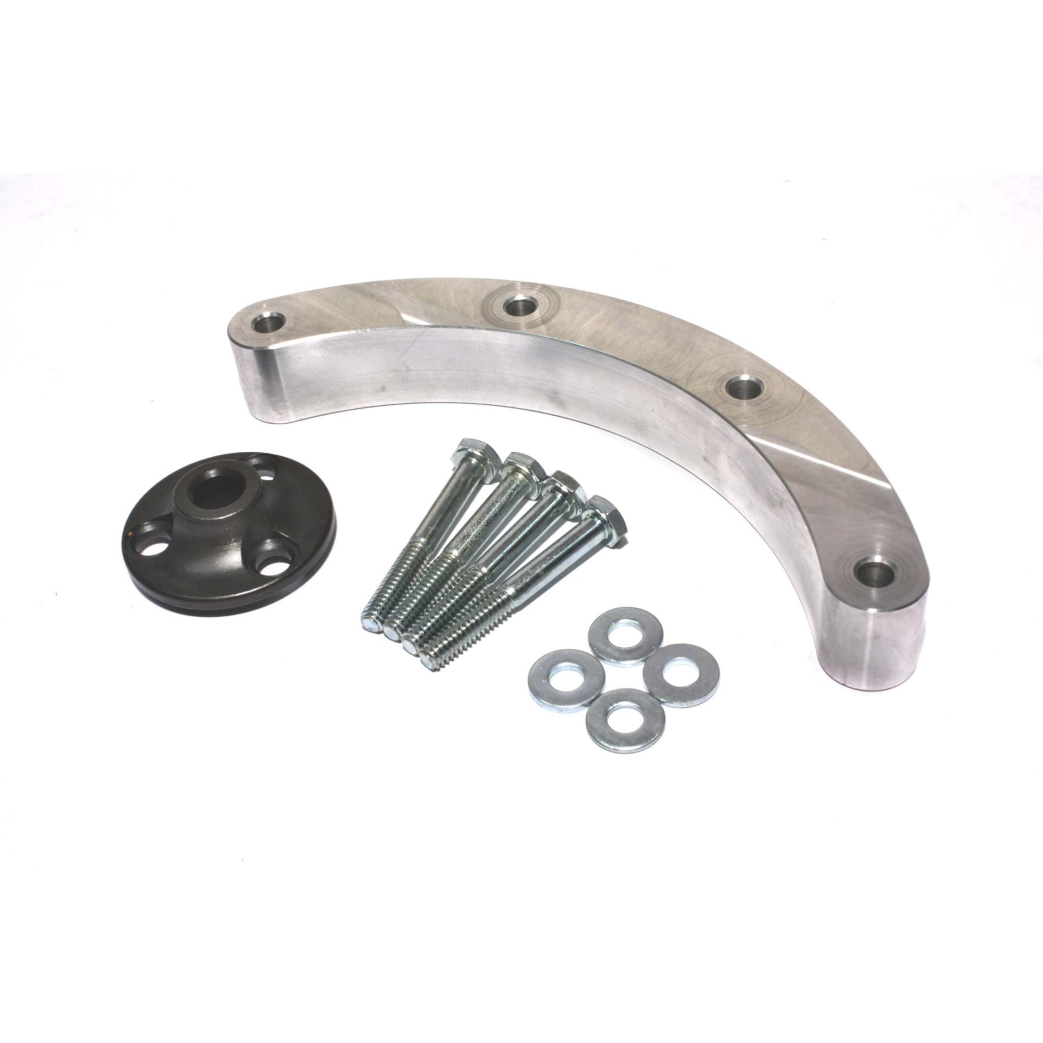 Distributor Mount Kit and Pulley Adapter Hub for 6200/6300 BBC Belt Drive System