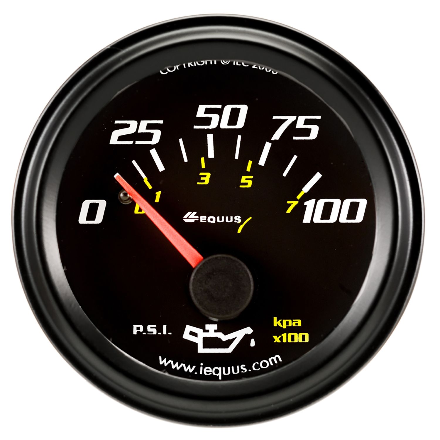 2 in. Mechanical Oil Pressure Gauge