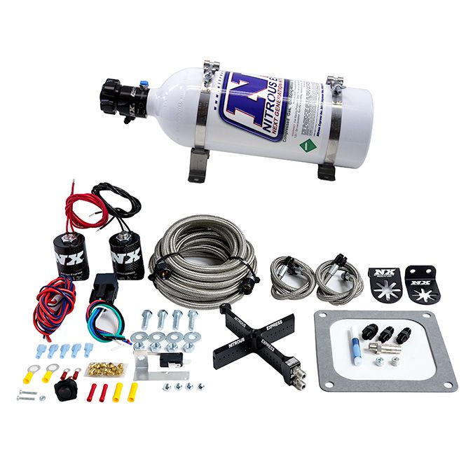 4500 Covert Crossbar Plate System, Stage 6 50-300Hp (5# Bottle)