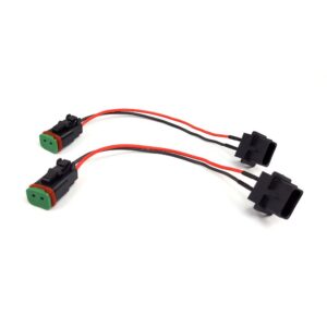 KC HiLITES Jeep JK 10-18 H16 to DT Fog Light Adapters