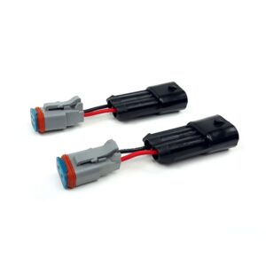 KC HiLITES Ford F250/450 Super Duty H10 to DT Fog Light Adapters