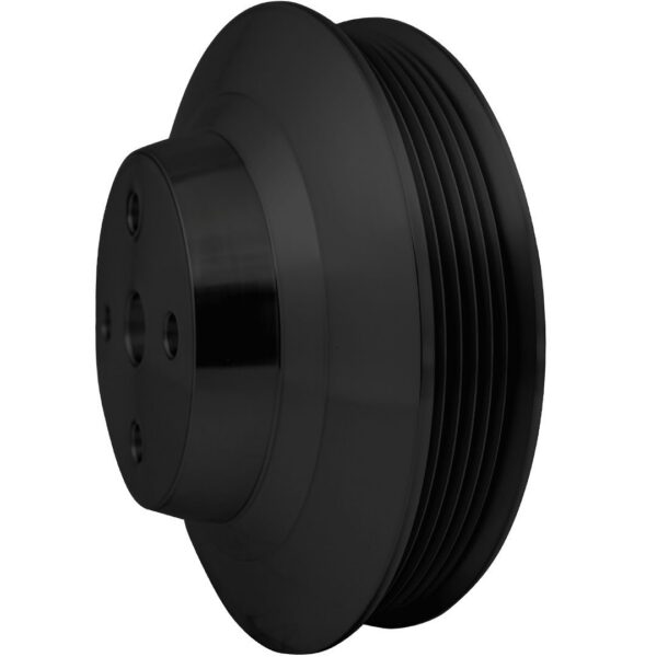 Chevy Serpentine Water Pump Pulley - LWP - Black
