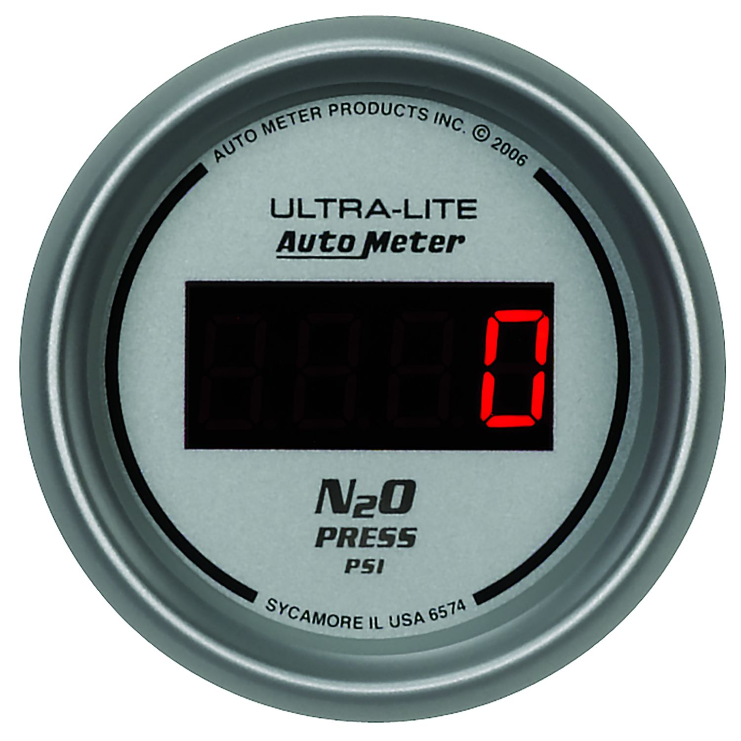2-1/16 in. NITROUS PRESSURE, 0-1600 PSI, ULTRA-LITE DIGITAL