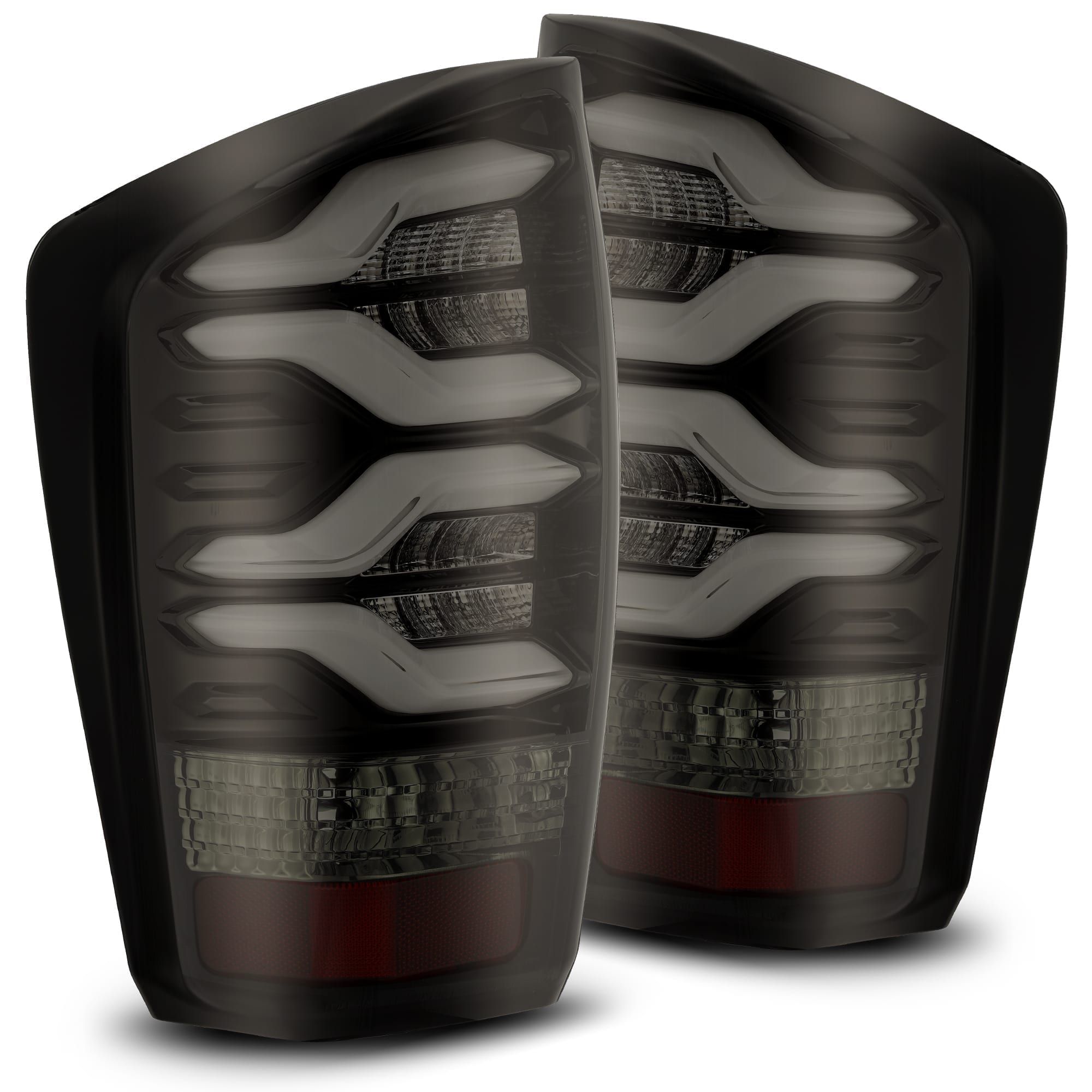 AlphaRex-LED Taillights Black-Red