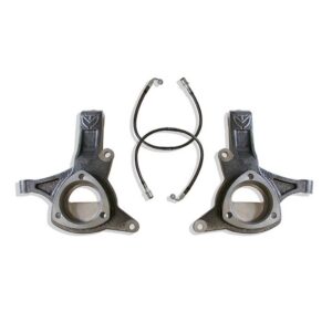 MAX TRAC SUSPENSION 4.5" LIFT SPINDLES W/ BRAKE LINES (CAST STEEL ARMS) - 701345