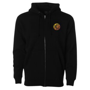 KC The Original Zip-up Hoodie - Black - 5X-Large