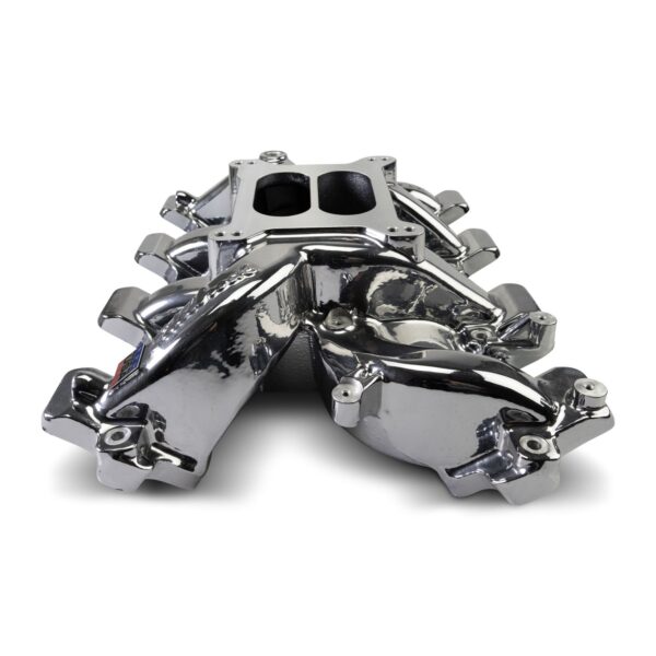 Performer RPM Small Block Chevy LS1 Intake Manifold Only, Chrome Plasma finish