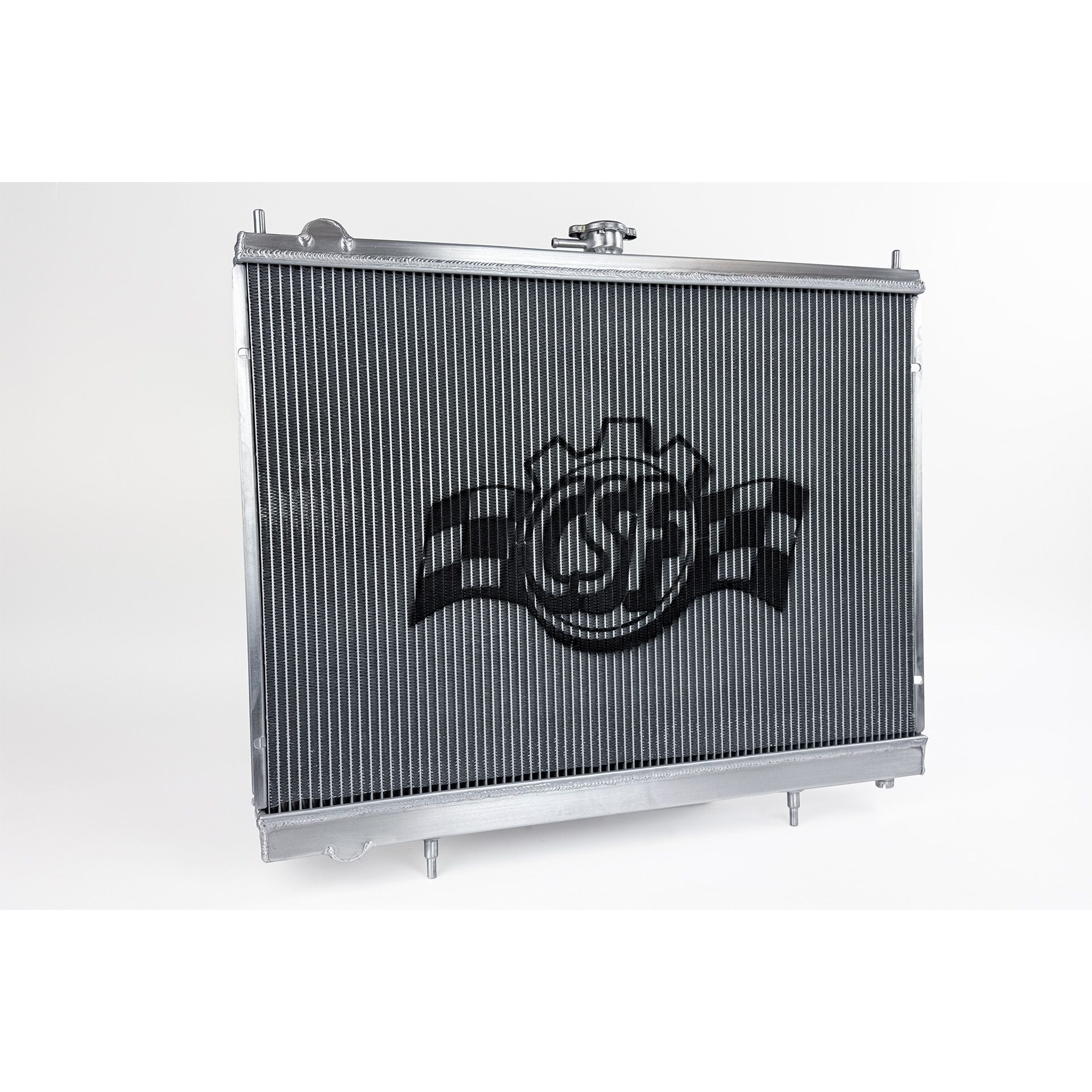 R34 Skyline GT-R/GTS High-Performance All-Aluminum Radiator - Silver
