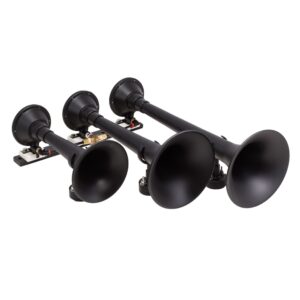 Kleinn Air Horns - 730 - Black Triple Train Horn