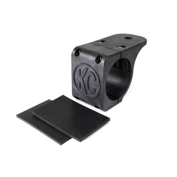 KC Hilites Bracket - Single - Tube Clamp Light Mount - Rubber Adjustment Shims - 2.75 in -3.0 in