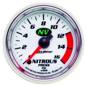 2-1/16 in. NITROUS PRESSURE, 0-1600 PSI, NV