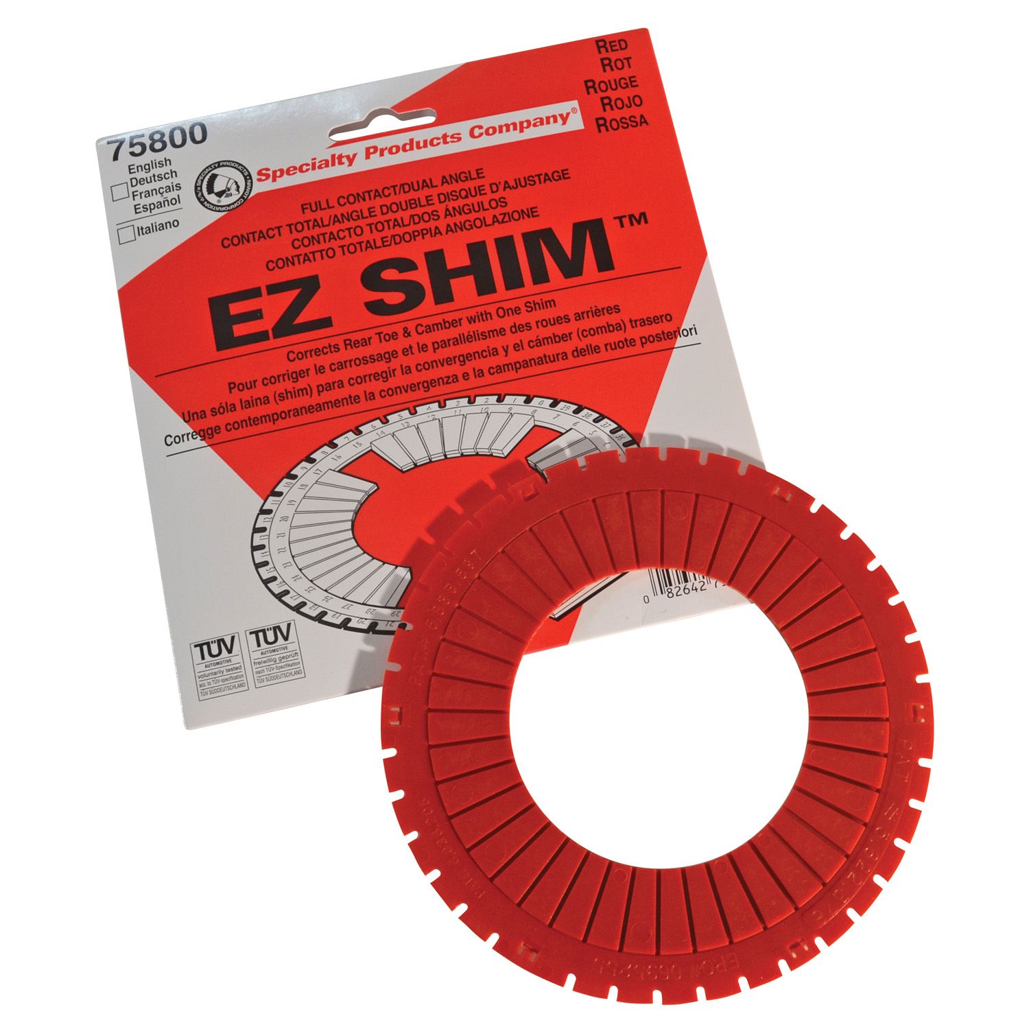 DUAL ANGLE SHIM (RED)