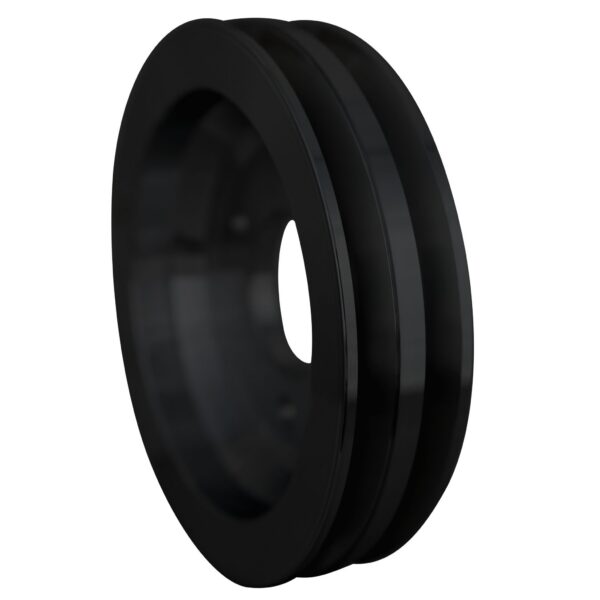 Big Block Chevy High Flow V-Belt Crankshaft Pulley - SWP - 2V - Black
