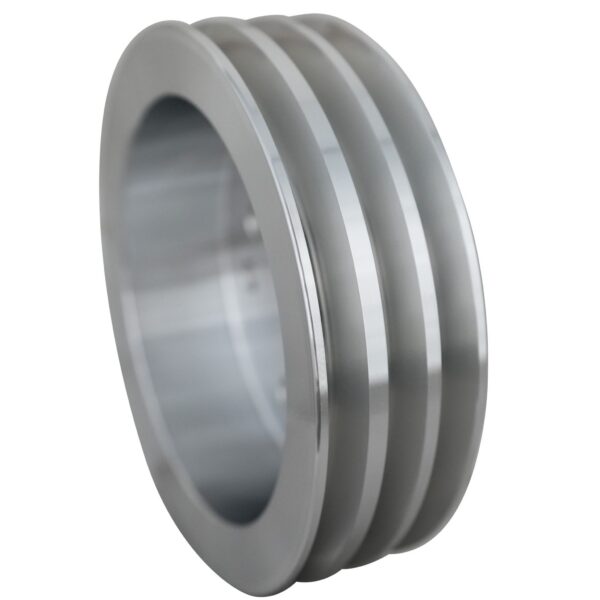 Chevy 348-409 V-Belt Crankshaft Pulley; 3V