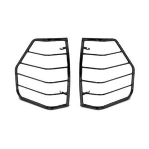 Black Horse Off Road Tail Light Guards Black Steel 7BA15A