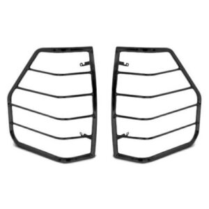 Black Horse Off Road Tail Light Guards Black Steel 7DGDK05A