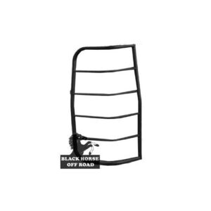 Black Horse Off Road Tail Light Guards Black Steel 7G037406A