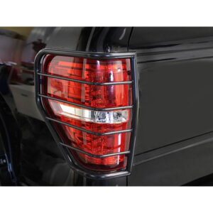Black Horse Off Road Tail Light Guards Black Steel 7G044806A
