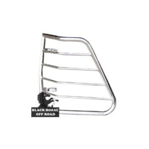 Black Horse Off Road Tail Light Guards Stainless Steel Stainless Steel 7G080206SS