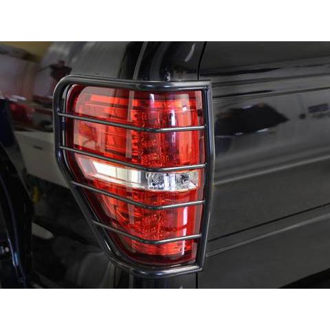 Black Horse Off Road Tail Light Guards Black Steel 7G098906A