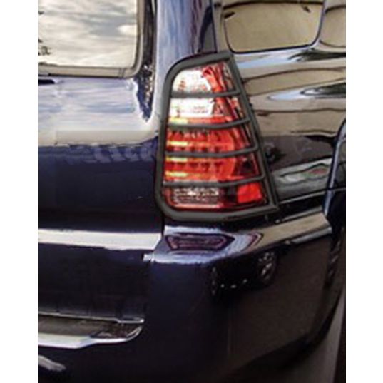 Black Horse Off Road Tail Light Guards Black Steel 7TU15A