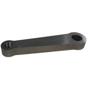 Borgeson - Pitman Arm - P/N: 806010 - Bendable steel pitman arm, flat, 6 in. Between centers. Fits Saginaw Vega 140 steering box.