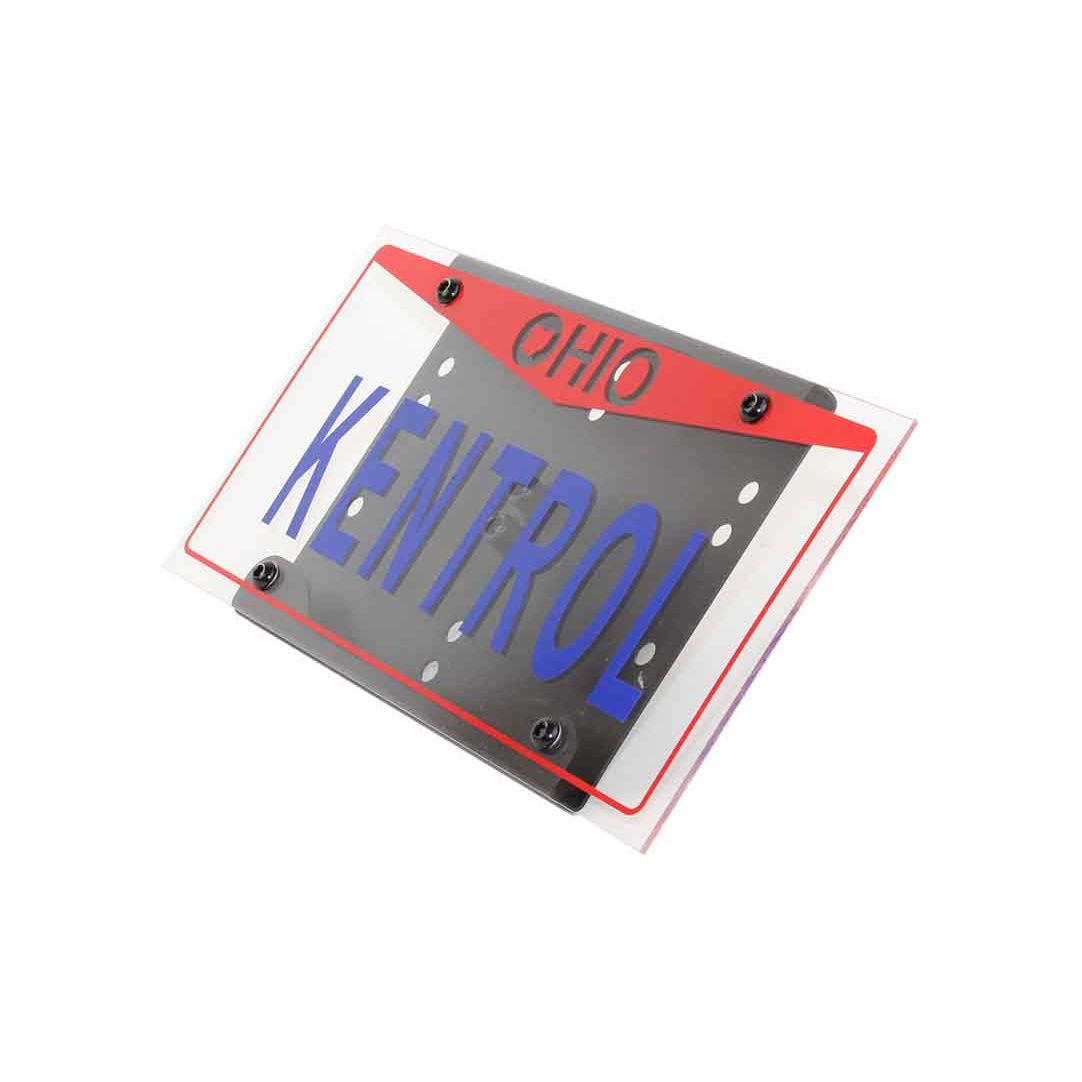 Fishbone Offroad Shackle Mounted License Plate Bracket